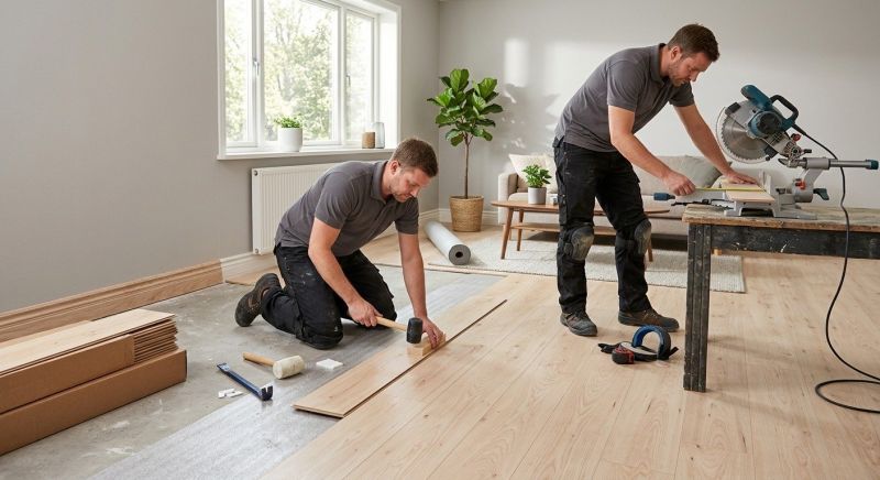 Laminate Floor Installation in Rabun County, GA