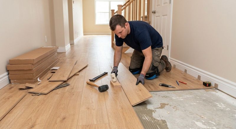 Laminate Floor Remodeling in Toccoa, GA