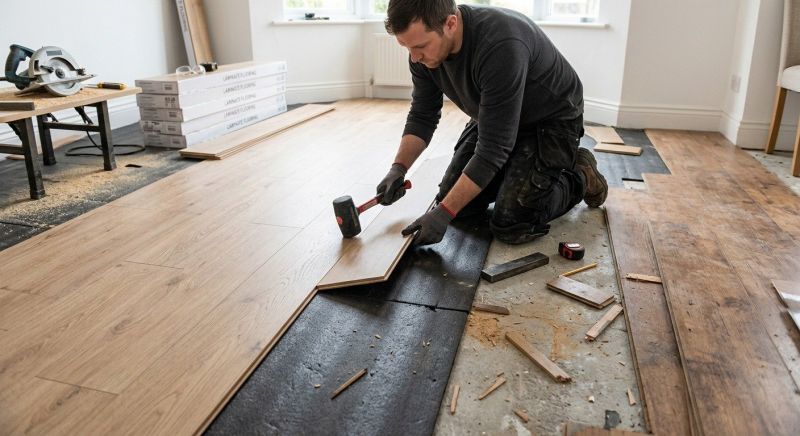 Laminate Floor Replacement in Cornelia, GA