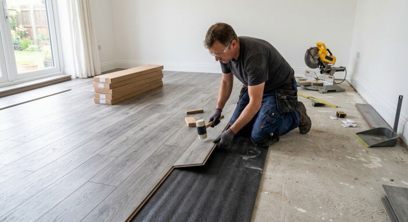 Laminate Floor Replacement in Helen, GA