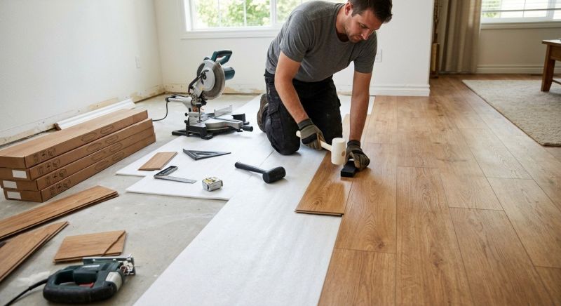 Laminate Floor Replacement in Lavonia, GA