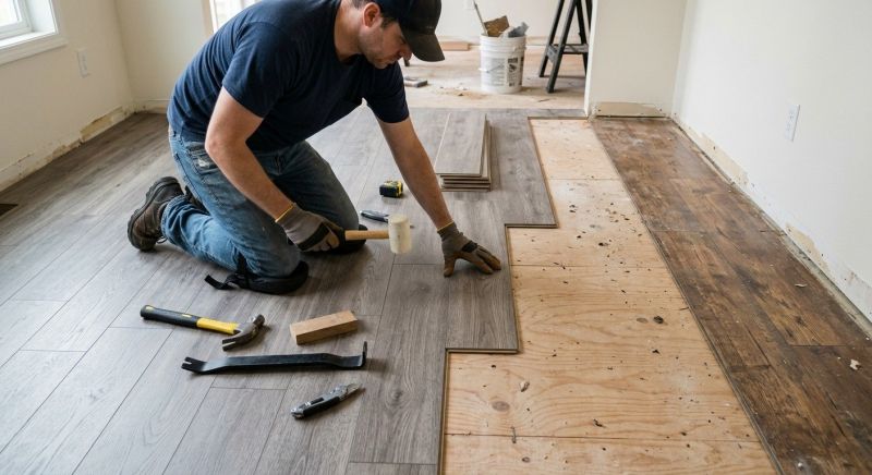 Laminate Floor Replacement in Walhalla, SC