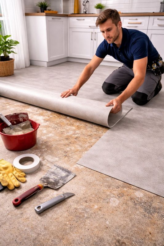 Linoleum Floor Installation in Demorest, GA