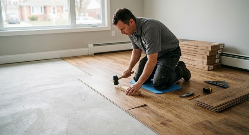 Linoleum Floor Installation in Walhalla, SC