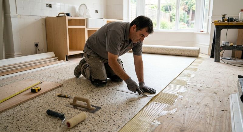 Linoleum Flooring Replacement in Toccoa, GA