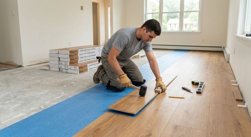 Lvt Flooring Installation in Cornelia, GA