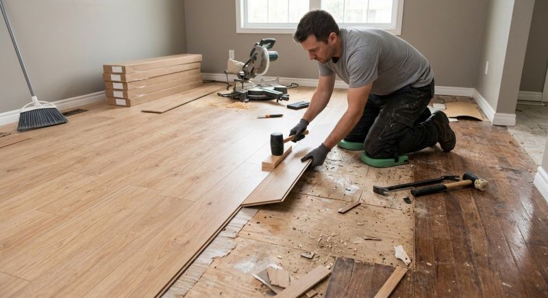 Plank Laminate Installation in Toccoa, GA