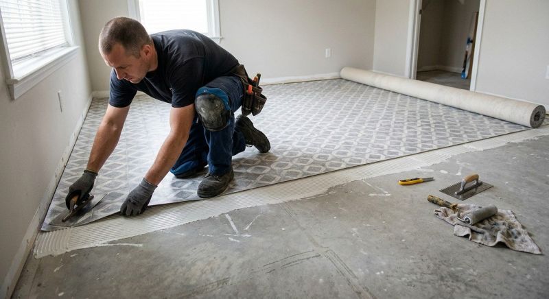 Sheet Flooring Installation in Fair Play, SC