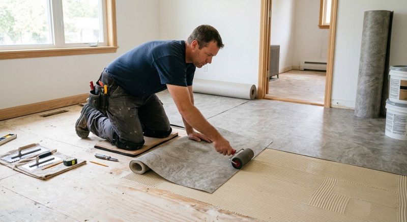 Sheet Flooring Installation in Helen, GA