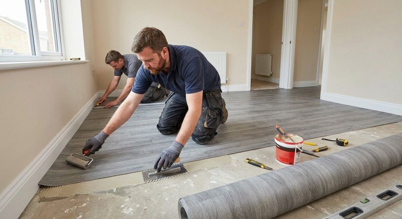 Sheet Flooring Installation in Royston, GA