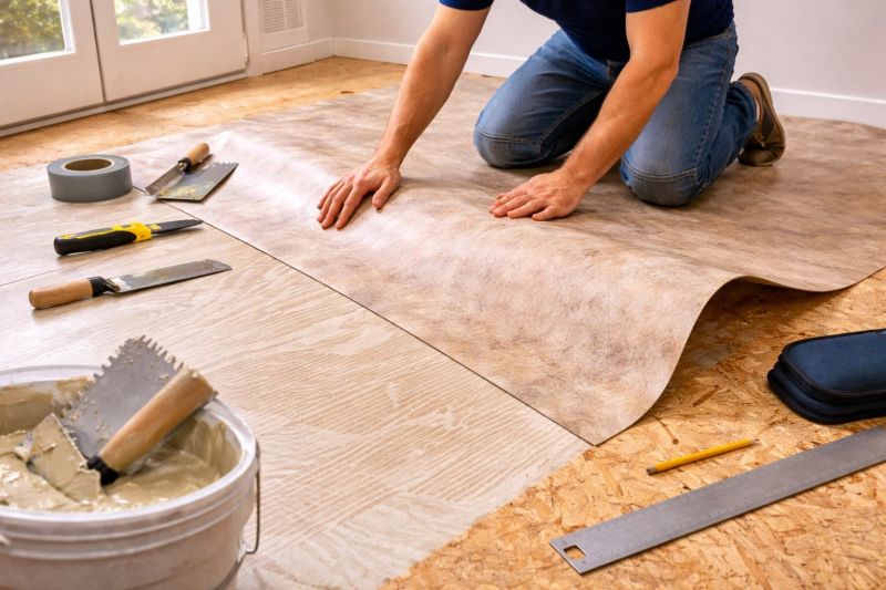 Sheet Vinyl Installation in Oconee County, SC