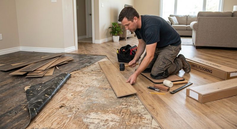 Vinyl Floor Replacement in Toccoa, GA