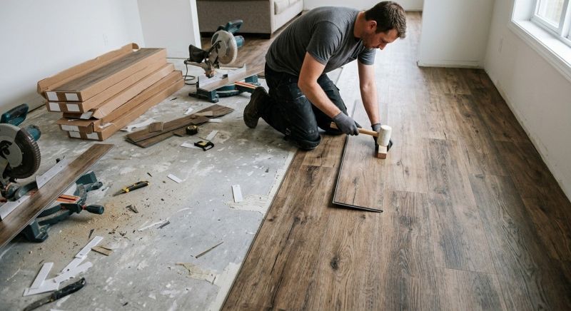 Vinyl Flooring Installation in Franklin County, GA