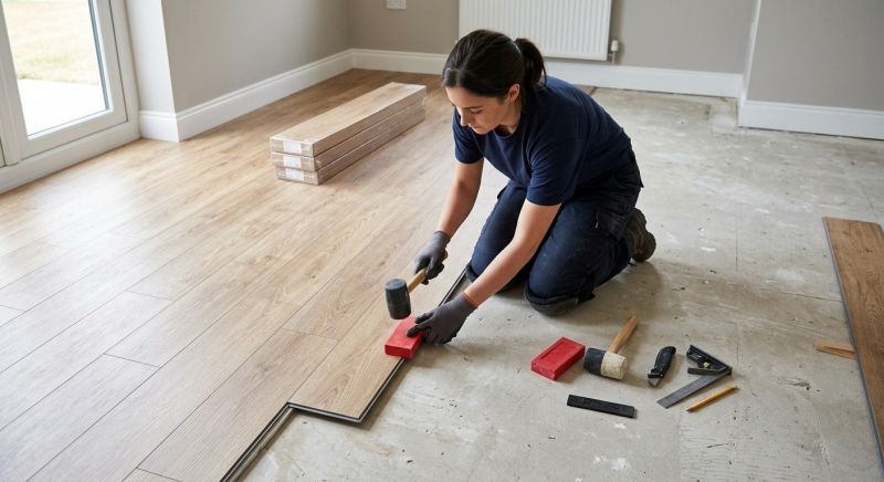 Vinyl Plank Floor Installation in Toccoa, GA