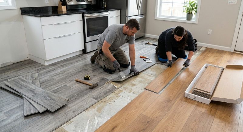 Vinyl Tile Replacement in Toccoa, GA